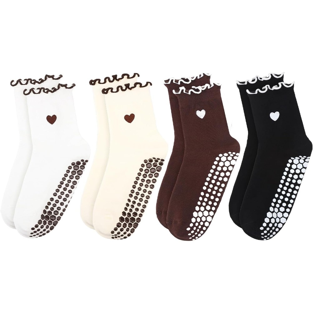 Grip Sock Yoga - Kadınlar için Kaymaz Tabanlı Şık Yoga