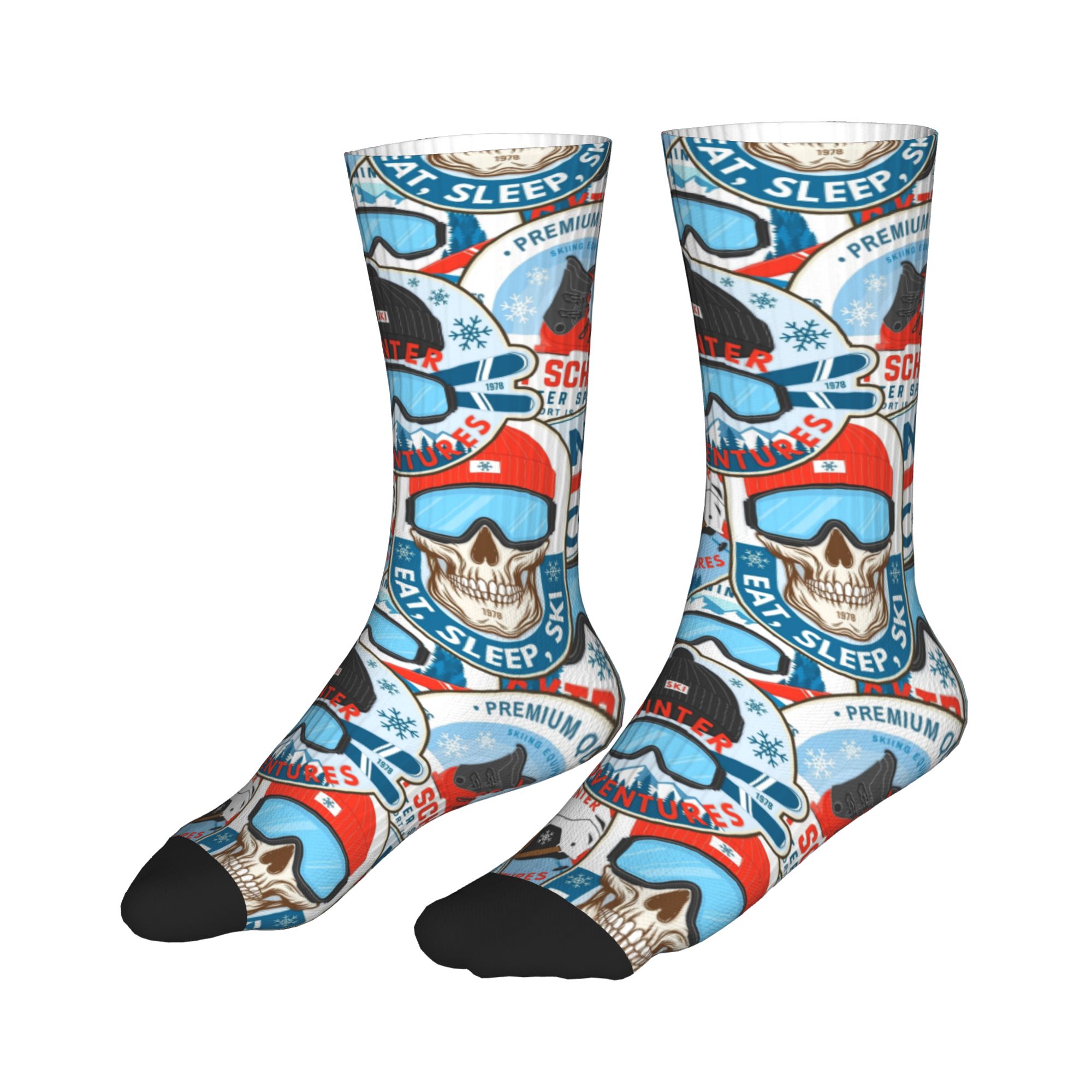 Vintage Kırmızı Mavi Kayak Kul - Dress Sock Men incelemesi ve fiyatı