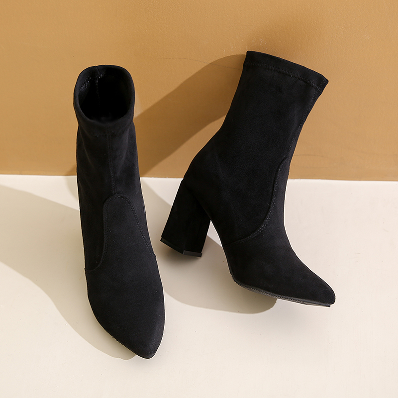 Kışlık yeni stil kalın topuklu - No Show Sock Women incelemesi ve fiyatı